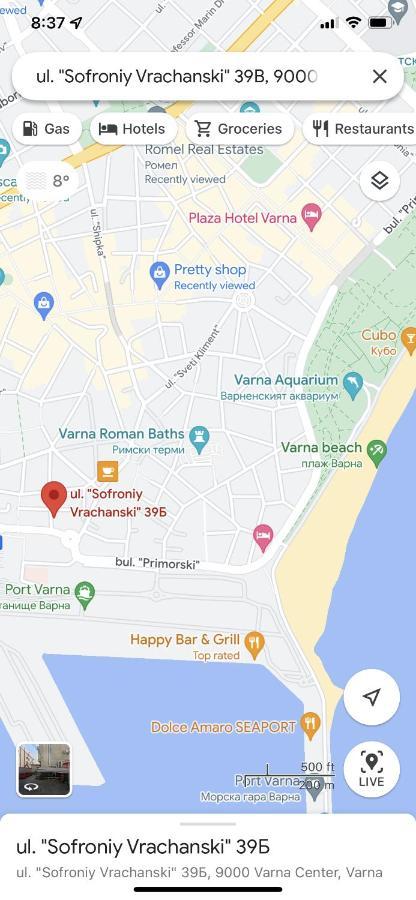 New Luxury Furnished Apartment - Beach, Varna Center & Fast Wi-Fi Dış mekan fotoğraf