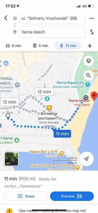 New Luxury Furnished Apartment - Beach, Varna Center & Fast Wi-Fi Dış mekan fotoğraf